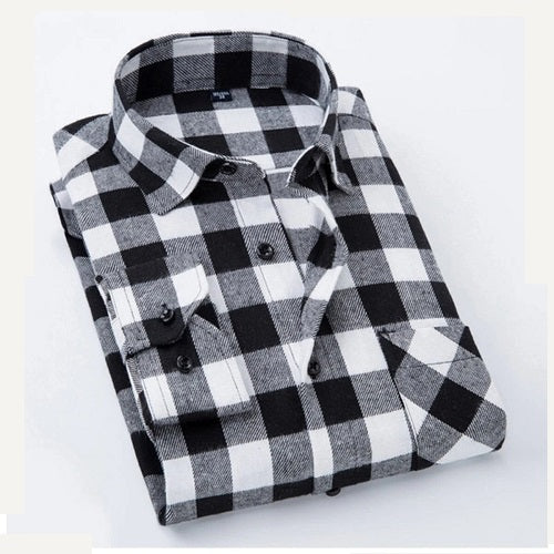 Check Slim Shirts-Pack of 3